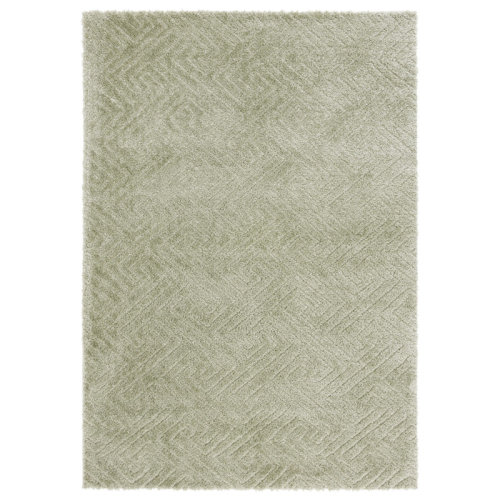 AllModern Ninette Shag Performance Geometric Rug & Reviews | Wayfair