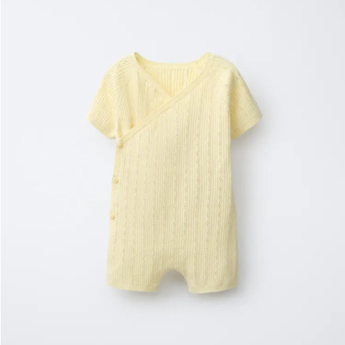 POINTELLE SHORT JUMPSUIT - Light yellow | ZARA United States