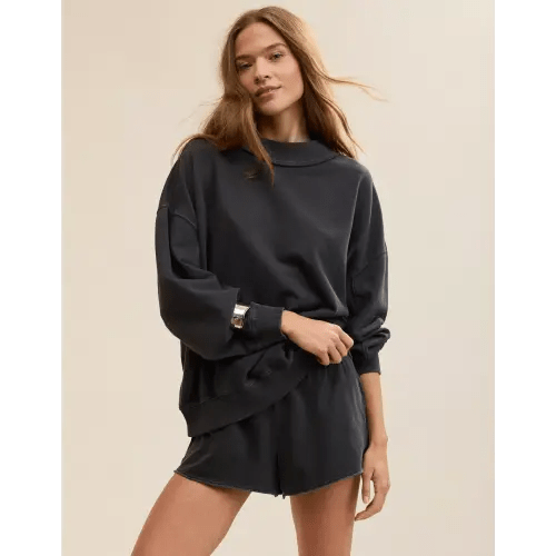 Aerie Alumni Mock Neck Sweatshirt