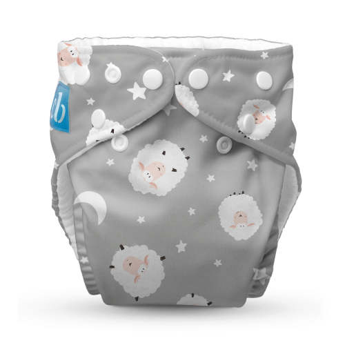 Reusable Cloth Diaper: One Size with Fleece (Pack of 1) - Sweet Dreams – Charlie Banana
