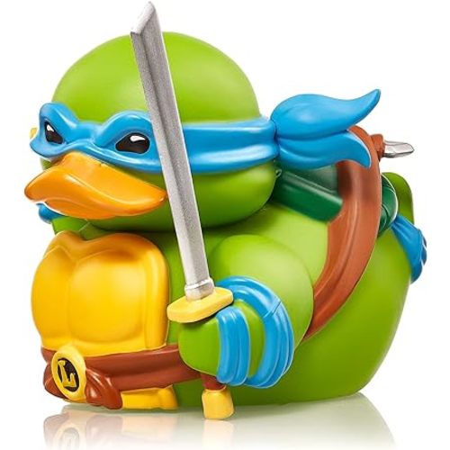 TUBBZ First Edition Leonardo Collectible Vinyl Rubber Duck Figure - Official Teenage Mutant Ninja Turtles Merchandise - TV, Movies & Video Games