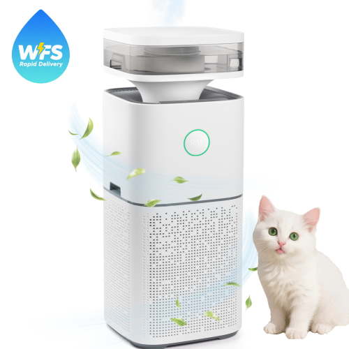 KISSAIR 2-in-1 Air Purifier and Humidifier Combo(CARB), H13 True HEPA Filter, Air Cleaners for Home/Office/Large Rooms(2676 Sq.ft), 99.97% Removal for Dust/Smoke/Pet Hair