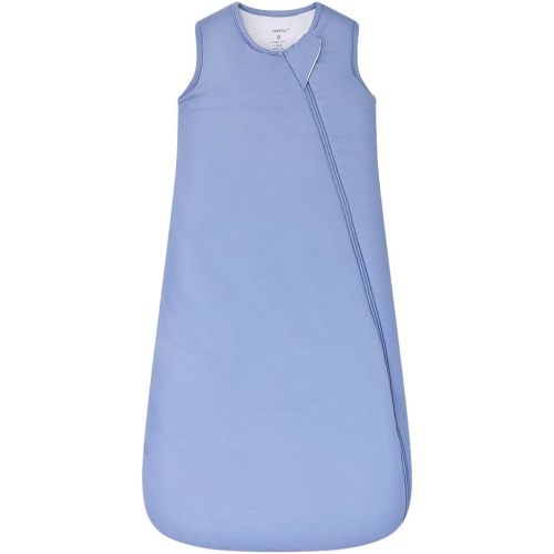 HAPIU Unisex Rayon Made from Bamboo Baby Sleep Sack TOG 1.0, 2-Way Zipper YKK, Wearable Blanket Baby