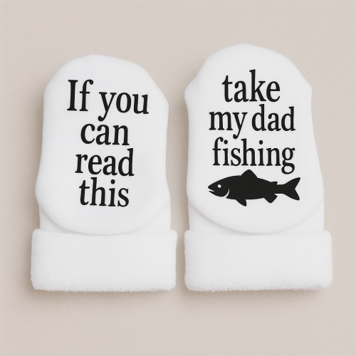 Take My Dad Fishing Socks