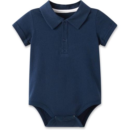 pureborn Baby Boys Girls Bodysuit Super Soft Cotton Romper 0-24 Months