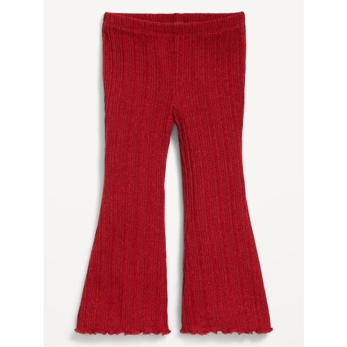 Cozy Ribbed Flare-Leg Leggings for Toddler Girls | Old Navy