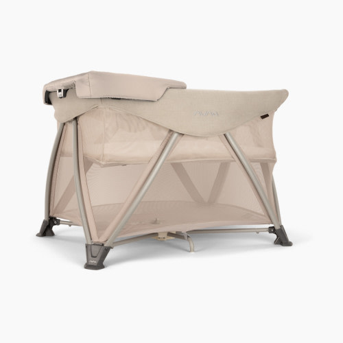 Nuna Sena aire Travel Crib with Changer - Biscotti