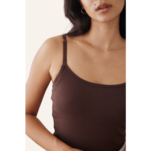 Soft Ribbed Nursing Tank