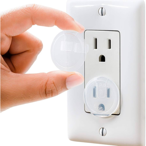 Clear Outlet Covers (50 Pack) Value Pack – Baby Safety Outlet Plug Covers – Durable & Steady – Child Proof Your Outlets Easily