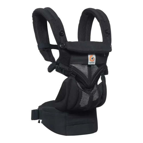 Omni Classic All Carry Positions Breathable Baby Carrier for Newborn to Toddler - Onyx Black