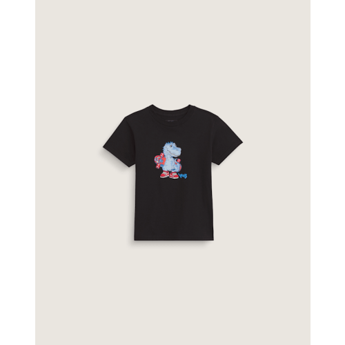 Little Kids Prehistoric Skater T-Shirt in Black | Vans