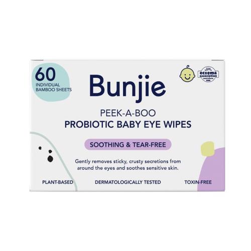 Eye wipes - Bunjie Probiotic Baby Eye Wipes 60 Exclusive Size