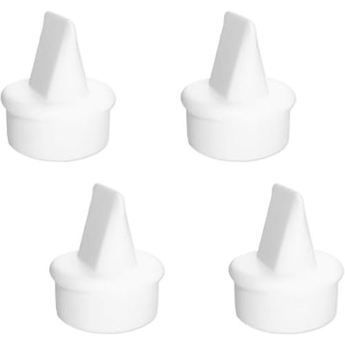 4 Pack Duckbill Valves Compatible with Lansinoh Breast Pumps