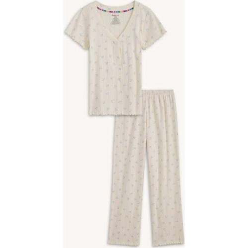 Airplanes Pointelle Magnet Women S/S Long Pants - Magnetic Me | Maisonette
