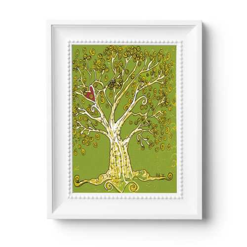 The Giving Tree Watercolor Print