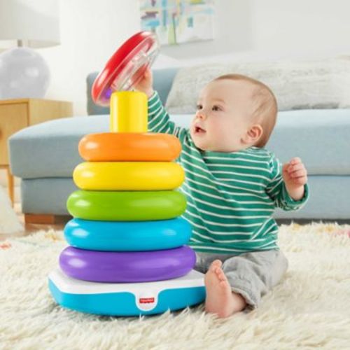 Fisher-Price® 7-Piece Giant Rock-A-Stack® - MULTI - 7 PIECE