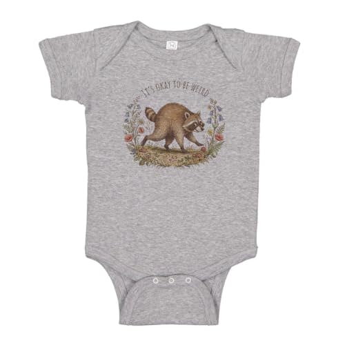 TeesAndTankYou Jimothy Okay to Be Weird Baby Infant Bodysuit