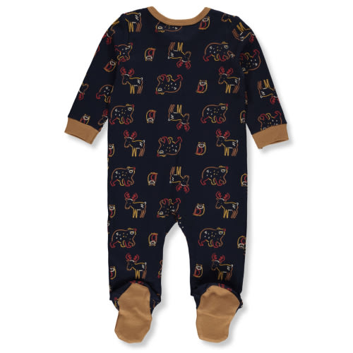 Koala Baby Baby Boys' Animals Footed Coveralls