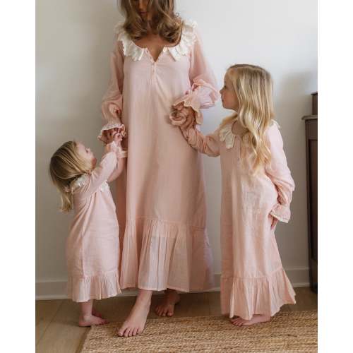 Children's June Dress in Pink – Slow Sunday