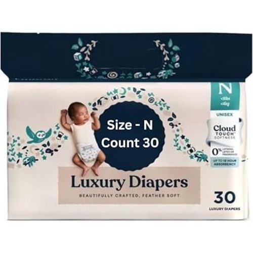 Milie Mon Luxury Disposable Diapers - (Newborn <9lbs, 30, Count)