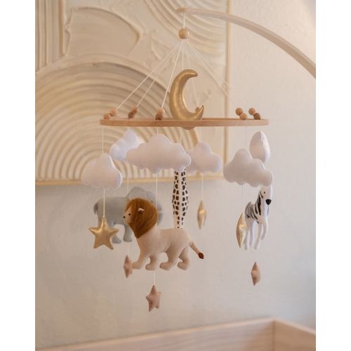 Neutral Boho Safari-Themed Nursery - The Baby Abroad | Safari theme nursery, Nursery themes, Nursery room inspiration