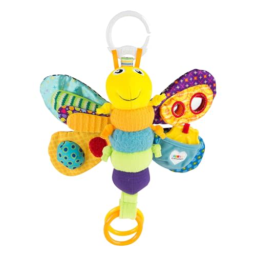 Lamaze Freddie The Firefly - Plush Sensory Take-Along Toy, Ages 0+