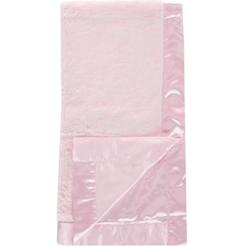 Little Me Baby Girls Plush Stroller Blanket