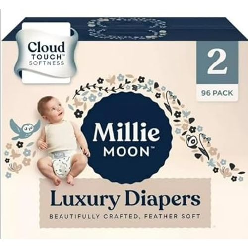 Generic Millie Moon Luxury Diapers - Size 2-96ct
