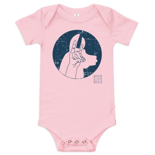 Llama Baby Short Sleeve Onesie — JP Centre Yoga