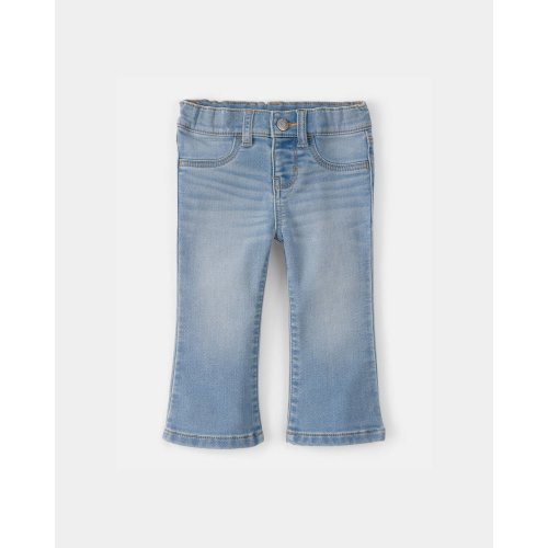 Baby Girl Denim Flare Jeans - Light Wash - OshKosh B'gosh | Carter's