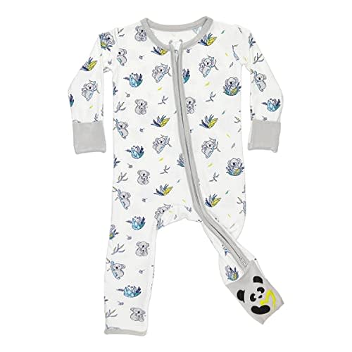 Bellabu Bear Convertible Footies for Baby Boys & Baby Girls, Family Matching Pajamas, Rayon from Bamboo