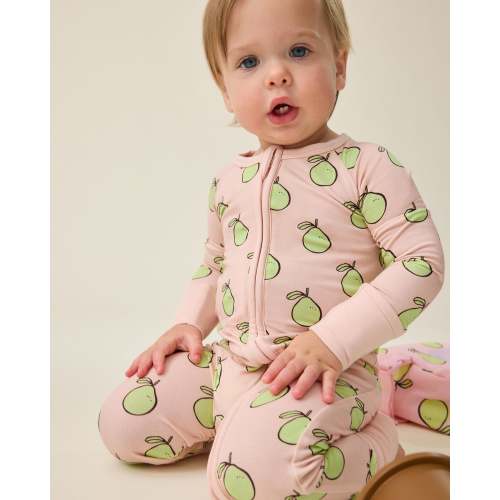 Bamboo Baby Pajamas | Blue Gingham - Kindred Bravely
