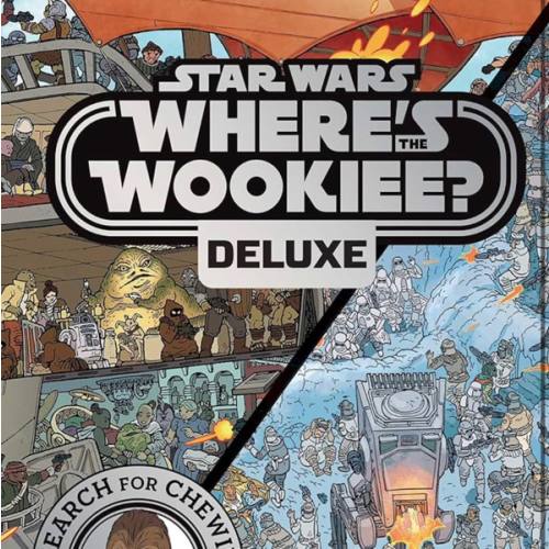 Star Wars: Where's the Wookiee? Deluxe: Search for Chewie in 30 Scenes! (Star Wars Search and Find)