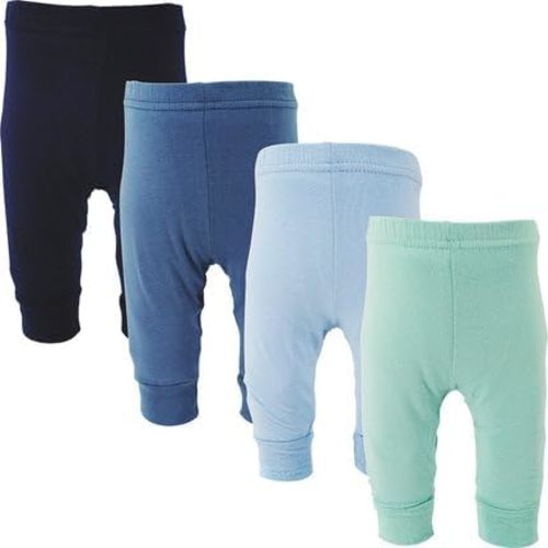 123 Bear Infant and Toddler Soft Cotton Spandex Boys and Girls Pants Multipacks