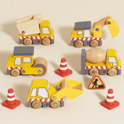 Construction Toy Vehicle Set