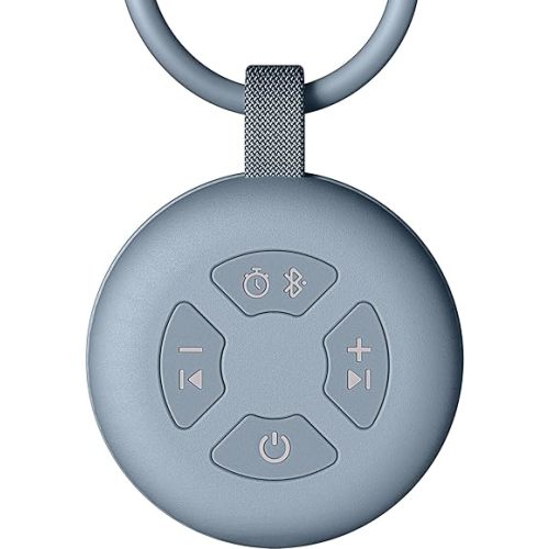 Portable Sound Machine for Baby | White Noise | 12 Soothing Sounds | Noise Canceling for Travel, Office, Nursery | Baby Shower | Registry Gift | Sleep Soother for Babies Kids Adults | Slate