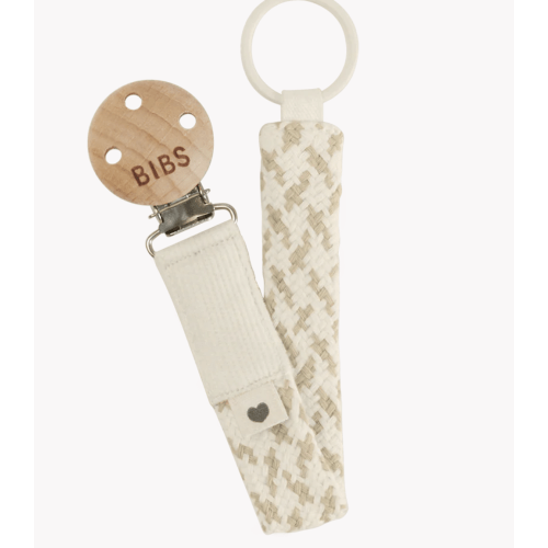 Pacifier Clip - Ivory/Vanilla