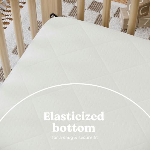 Premium Waterproof Crib And Toddler Mattress Protector