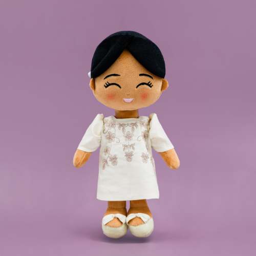 Filipina Mini Doll Malaya | 9" Cultural Plush Toy | Joeydolls