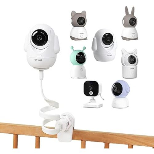 ieGeek Baby Monitor Mount Bracket for Baby 1T/4/5 Baby Camera Holder Holder with a 1/4” Screw,with 21.6" Flexible Gooseneck Arm