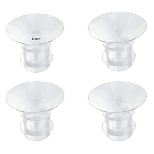 Flange Inserts 19mm for Medela,Spectra 24mm Shields/Flanges,Compatible with Momcozy S12 Pro/S9 Pro/S9/S12 Wearable Breast Pump,Reduce 24mm Nipple Tunnel Down to 19mm,4PCS