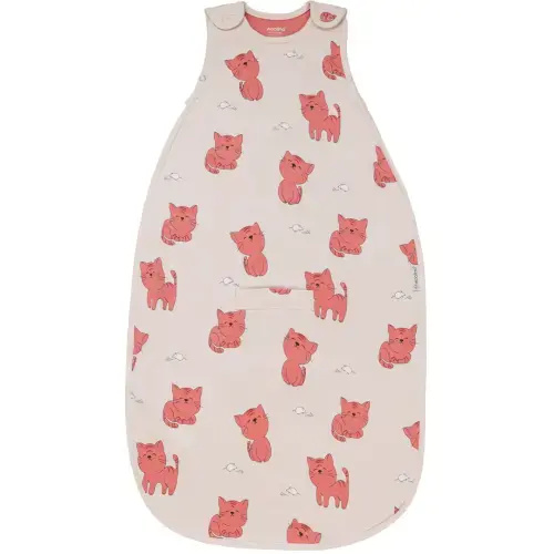 4 Season® Ultimate Baby Sleep Bag, Merino Wool & Organic Cotton, Kitten