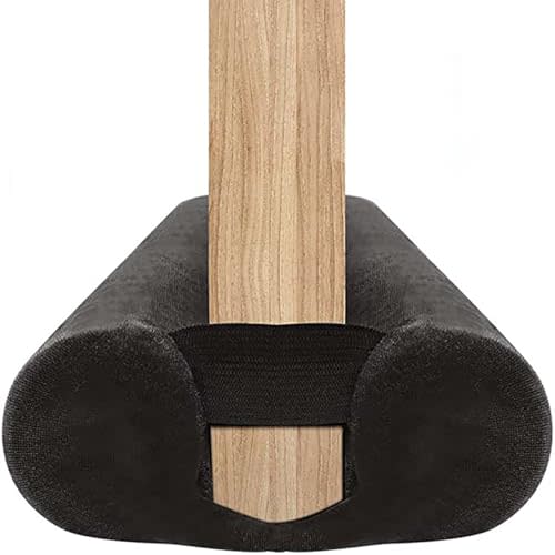 BKSAI Door Draft Stopper for Doors 29-35" No Adhesive Draft Stopper for Bottom of Door Draught Excluder Under Door Wind Blocker Reduce Noise Draught Excluder Sweep Sound Proof(Black)