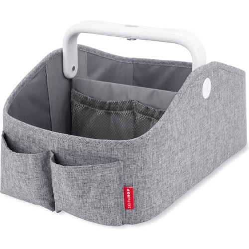 Skip Hop Light Up Diaper Caddy, Heather Grey