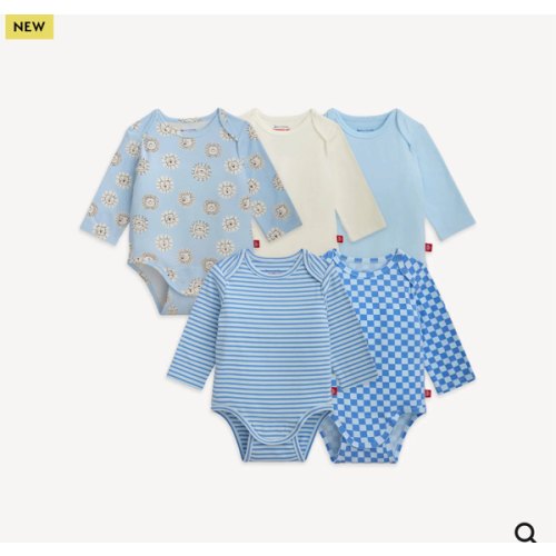 Magnetic 5-Pack Bodysuit