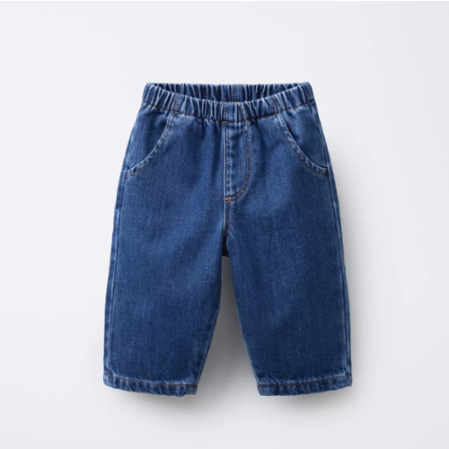 SOFT TOUCH INTERIOR JEANS - Mid-blue | ZARA United States