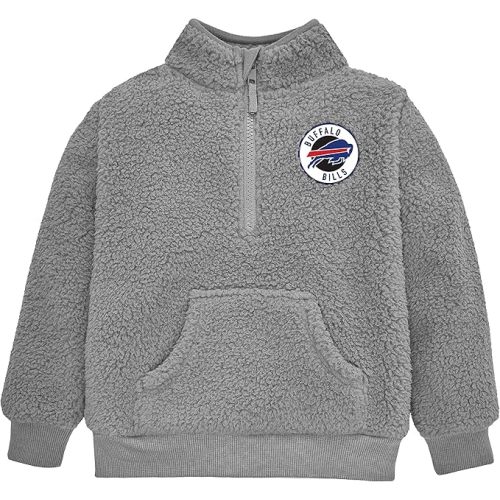 Gerber NFL unisex-baby Nfl Team Sherpa Mock Neck Pull Over Sweatshirt
