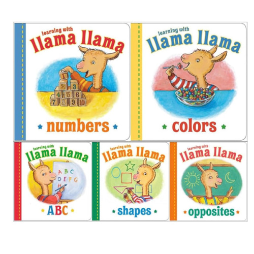Learning With Llama Llama Series 5 Books Set (Board Books)