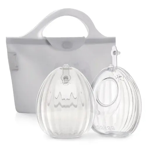Haakaa Shell Wearable Silicone Pump | Baby Bunting AU