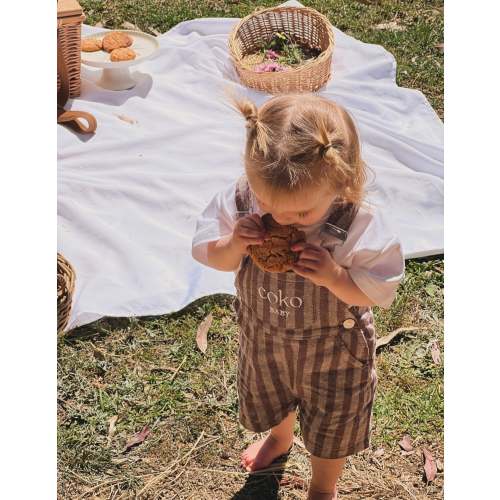 Slow Days Overalls - Teddy Brown